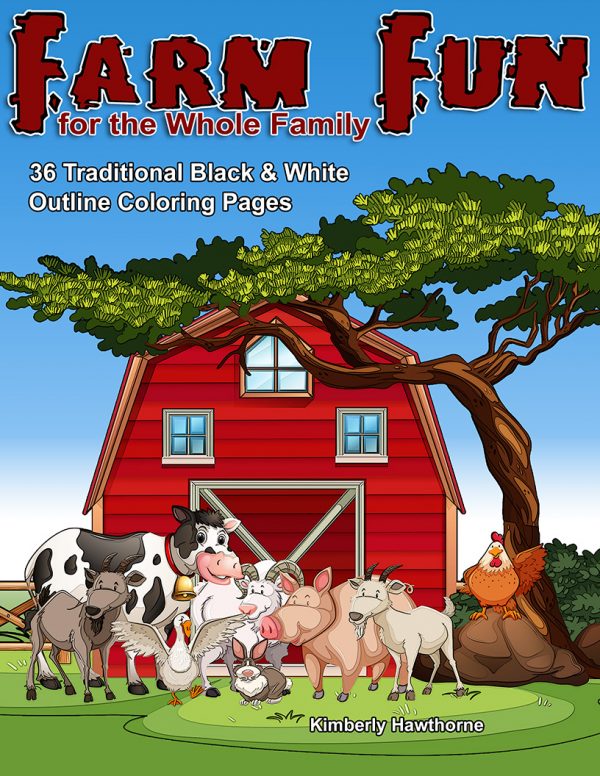 farm fun coloring book for kids