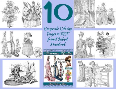 victorian Ladies coloring pages victorian Ladies coloring pages