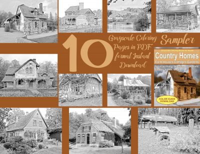 coloring pages country homes coloring pages country homes