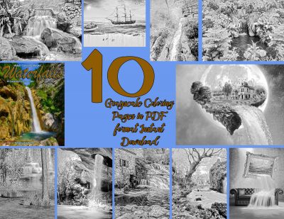 coloring pages waterfalls coloring pages waterfalls