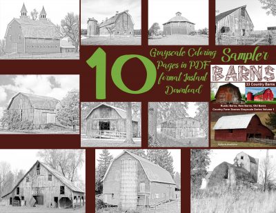 coloring pages barns coloring pages barns