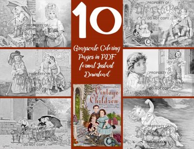 coloring pages vintage children coloring pages vintage children