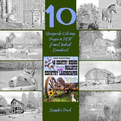 coloring pages country scenes coloring pages country scenes