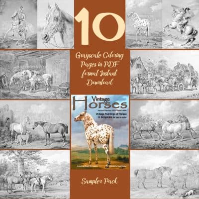 coloring pages vintage horses coloring pages vintage horses