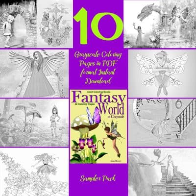 coloring pages fantasy world coloring pages fantasy world