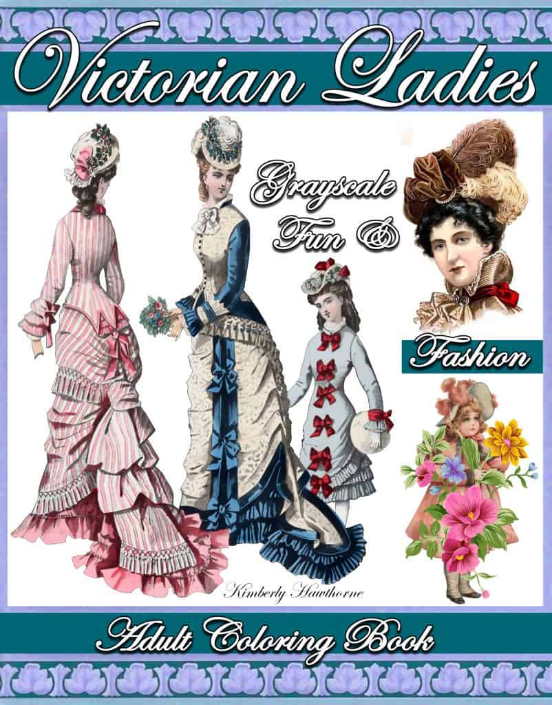Download Victorian Ladies Fun & Fashion Coloring Book for Adults ...