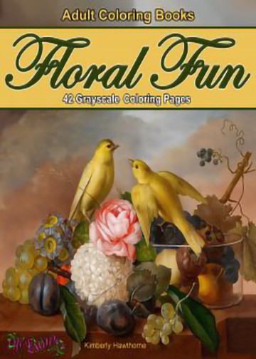 Floral Fun Adult Coloring Book Floral Fun Adult Coloring Book