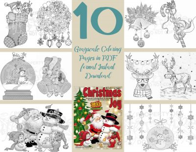 Christmas Joy coloring pages Christmas Joy coloring pages