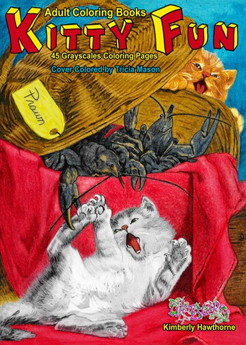 Kitty adult coloring book Kitty adult coloring book