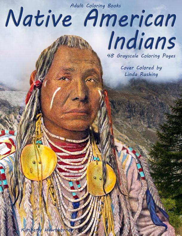 Native American Indians Adult Coloring Book PDF | Life Escapes ...