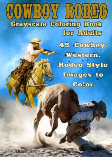 cowboy-rodeo-adult-coloring-book cowboy-rodeo-adult-coloring-book
